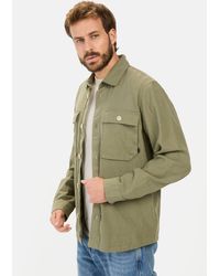 Camel Active - Hemdjacke aus Leinen-Baumwoll-Mix - Lyst