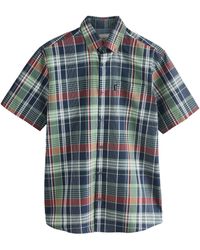 Next - Kurzarmhemd Pflegeleichtes Button-Down-Oxfordhemd, Regular-Fit (1-tlg) - Lyst
