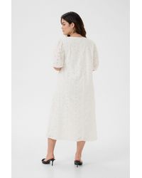 Kaffe - Blusenkleid Kleid KCtenna Große Größen - Lyst