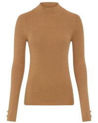 Joop! - Stehkragenpullover Karisa Viskose-Mix Strick Mit Stehkragen - Lyst
