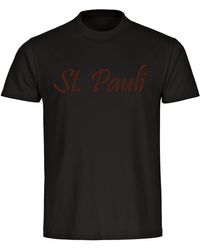multifanshop - T-Shirt St. Pauli - Lyst