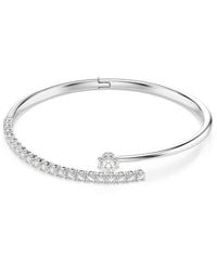 Swarovski - Armspange Schmuck Geschenk Matrix Armreif, Mit Kristall, Zirkonia (Synth) - Lyst