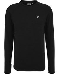 Fila - Sweatshirt Redding Running Crew Shirt mit reflektierendem -Logo - Lyst