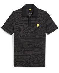 PUMA - Scuderia Ferrari Race Motorsport Poloshirt mit Grafik - Lyst