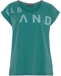 Elbsand - T-Shirt aus weichem Jersey, Kurzarmshirt, sportlich und bequem - Lyst