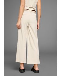 Laura Scott - Bundfaltenhose mit weitem Bein - Lyst