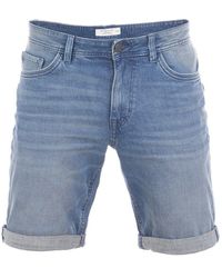 Tom Tailor - Jeansshorts Shorts Josh Regular Slim Fit Bermudashorts mit Stretch - Lyst