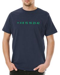 Urban Backwoods - Print- Lost Code T-Shirt number Numbers Nummer 4 8 15 16 23 42 Lotto - Lyst