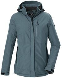 Killtec - Funktionsjacke Kow 225 Kg Wmn Jckt Atmungsaktive, Wind- Und Wasserdichte Damenjacke, Abnehmbare Kapuze - Lyst