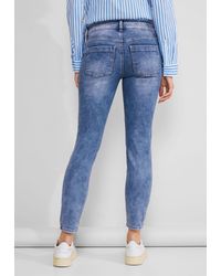 Street One - Slim-fit-Jeans im elastischen Materialmix - Lyst