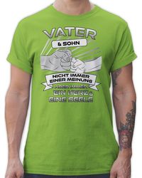 Shirtracer - T-Shirt nicht immer einer Meinung, Vater und Sohn Geschenk, V Papa - Lyst