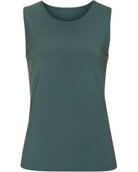 Lascana - Tanktop aus elastischer Baumwoll-Modal-Qualität (2er-Pack) - Lyst