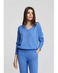 MARC & ANDRÉ - Pullover ENTWINED mit V-Ausschnitt - Lyst
