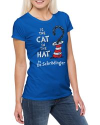 Urban Backwoods - Print- Cat In The Hat T-Shirt Schrödingers Schrodinger Schroedingers - Lyst