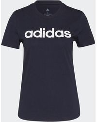 adidas - LOUNGEWEAR Essentials Slim Logo T-Shirt - Lyst