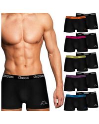 Kappa - Boxershorts Herren 10Er Pack – Unterhosen Größen-Xxl, Hochwertige Baumwolle (Spar-Set) Elastischer Bund Mit -Logo - Lyst