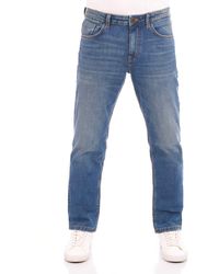 Tom Tailor - Straight-Jeans Jeanshose Marvin Regular Fit Denim Hose mit Stretch - Lyst