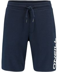 O'neill Sportswear - Shorts Sweatpants mit Kordelzug - Lyst