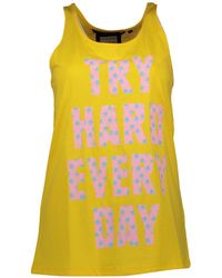 Silvian Heach - T-Shirt Stilvolles Tanktop Gelb mit Rundhals & - Lyst
