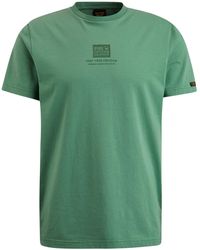 PME LEGEND - T-Shirt Short sleeve r-neck cotton elastan - Lyst