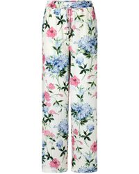 Rich & Royal - 5-Pocket-Hose printed linen pants sustainable - Lyst