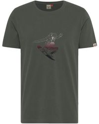 Ragwear - T-Shirt Rogger mit coolem Snowboard-Print - Lyst