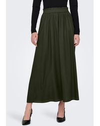 ONLY - Maxirock ONLVENEDIG LIFE LONG SKIRT WVN NOOS - Lyst