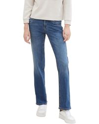 Tom Tailor - Regular-fit-Jeans Alexa straight, mid stone wash denim - Lyst