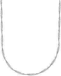 Firetti - Kette Ohne Anhänger Schmuck Geschenk Silber 925 Halsschmuck Halskette Singapurkette, Made - Lyst