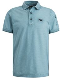 PME LEGEND - Poloshirt Short sleeve polo Cold dye pique - Lyst