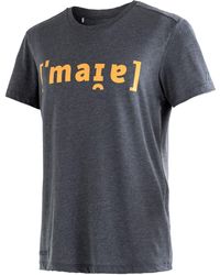 Maier Sports - T-Shirt Phonetic Tee M Kurzarmshirt mit Print für Wandern und Freizeit - Lyst