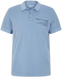 Tom Tailor - Poloshirt Kurzarmshirt mit Polokragen und (1-tlg) - Lyst