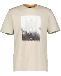 BOSS - T-Shirt TE_FOREST Regular Fit (1-tlg) - Lyst