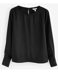 Next - Langarmbluse Leichte Premium-Kurzarmbluse (1-tlg) - Lyst