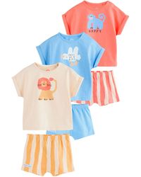 Next - Shirt & Baby Oberteile und Shorts im -teiligen Set (6-tlg) - Lyst