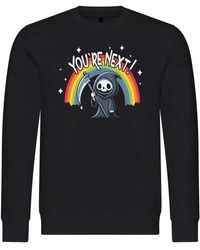 deinshirt - Rundhalspullover Pullover Youre next Mit Print Motiv, Grafik - Lyst