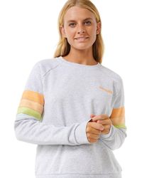 Rip Curl - Sweatshirt HIGH TIDE SURF RAGLAN CREW - Lyst