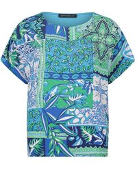 Betty Barclay - T- Shirt Kurz 1/2 Arm, Blue/Green - Lyst