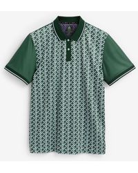 Next - Active & Golf Poloshirt mit Print (1-tlg) - Lyst
