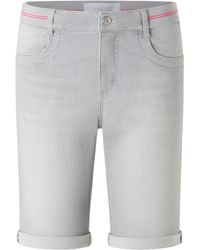 ANGELS - Shorts Jeans Bermuda TU Sporty mit Dehnbund - Lyst