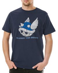 Urban Backwoods - Print- Smashing Your Dreams T-Shirt Super Gamer Games Geek Mario Fun - Lyst