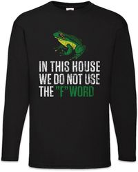 Urban Backwoods - Langarmshirt We Do Not Use The F Word Langarm T-Shirt Fun Geek Nerd Frog League Of - Lyst
