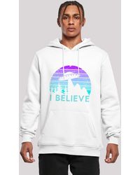 F4NT4STIC - Kapuzenpullover I BELIEVE UFO Alien Raumschiff Retro Premium Qualität - Lyst