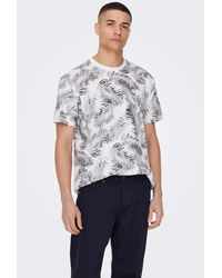Only & Sons - T-Shirt Perry (1-tlg) - Lyst