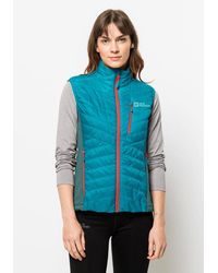 Jack Wolfskin - Steppweste ROUTEBURN PRO INS VEST W - Lyst