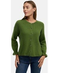 Decay - Strickjacke Jacke-01 (1-tlg) Unifarbe - Lyst