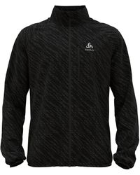 Odlo - Laufjacke Jacket ZEROWEIGHT PRINT - Lyst