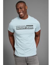 Bruno Banani - T-Shirt in schmaler Passform - Lyst