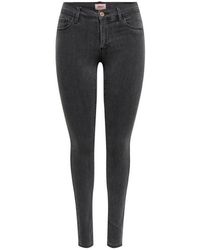 ONLY - Skinny-Fit-Jeans Damen Jeans-Hose Onlrain Skinny-Fit Regular-Waist Stretch Denim - Lyst
