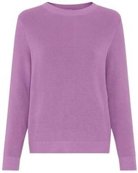 Brax - Strickpullover Style Lesley Strickpullover Aus Reiner Baumwolle - Lyst